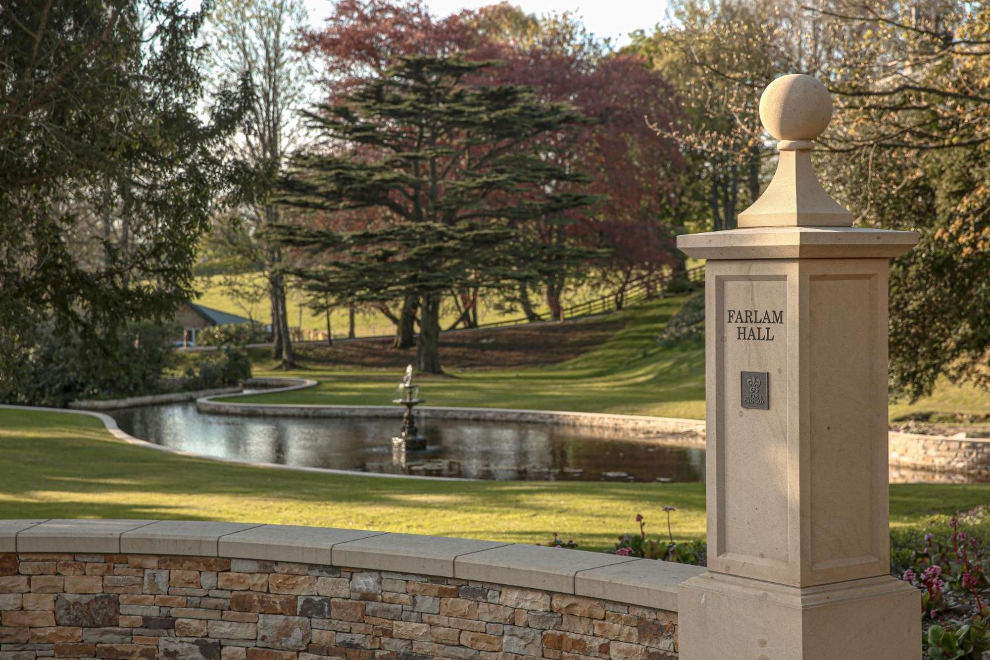 Farlam Hall Hotel & Restaurant 布兰普顿 外观 照片